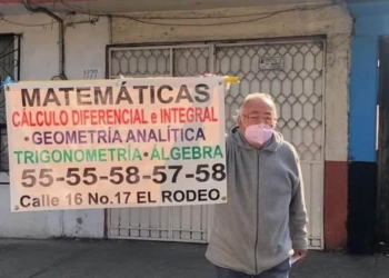 Abuelito ofrece clases de matemáticas y se vuelve viral