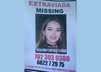 Desaparece la Miss Mundo Teen Delia Emily, en Sonora