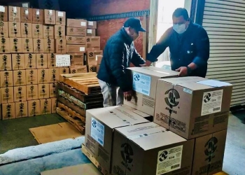 Coahuila recibe material médico para aplicación de vacuna contra COVID-19