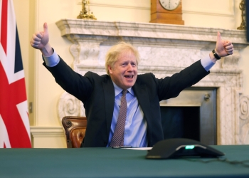 Boris Johnson celebró el acuerdo con la Unión Europea