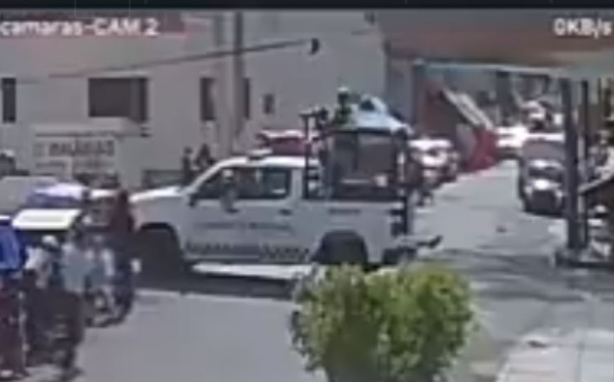 Atropella elemento de Guardia Nacional a mujer de la tercera edad
