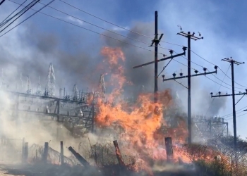 Incendio en pastizal la causa del apagón: CFE