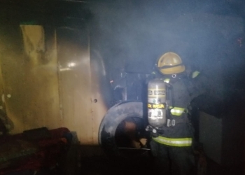 Incendio por  la pirotecnia