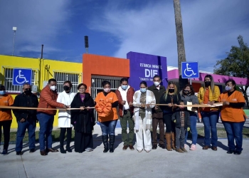 Entregan obra de rehabilitación de la estancia infantil DIF