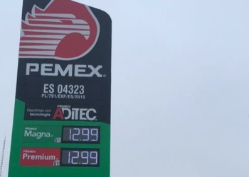 Baja precio de la gasolina en Piedras Negras