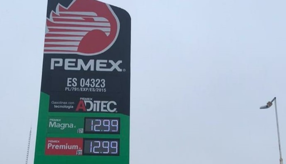 Baja precio de la gasolina en Piedras Negras