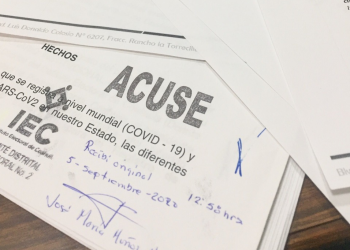 Responden contra queja del comité distrital del IEC