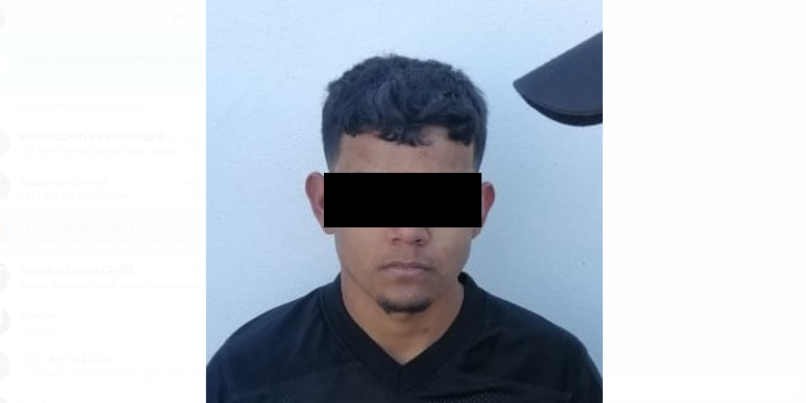 Detienen a menor con más de 100 dosis de cristal