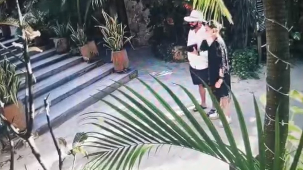 Sujeto intenta incendiar recubrimiento orgánico de hotel en Tulum