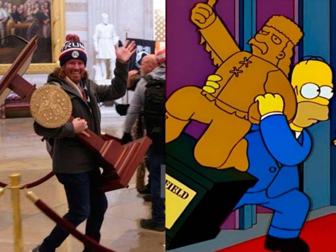 Los Simpson también predijeron caos y disturbios por elecciones en EU