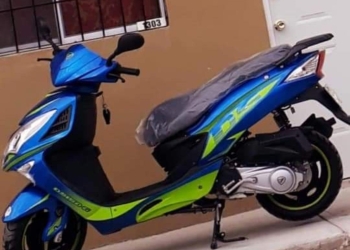 Publica en Facebook robo de motocicleta