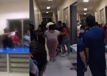Familiares pelean con médicos para sacar cuerpo de víctima de COVID-19 en Chile
