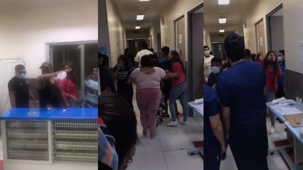 Familiares pelean con médicos para sacar cuerpo de víctima de COVID-19 en Chile