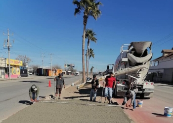 Continúan los trabajos de Obras Públicas en el municipio