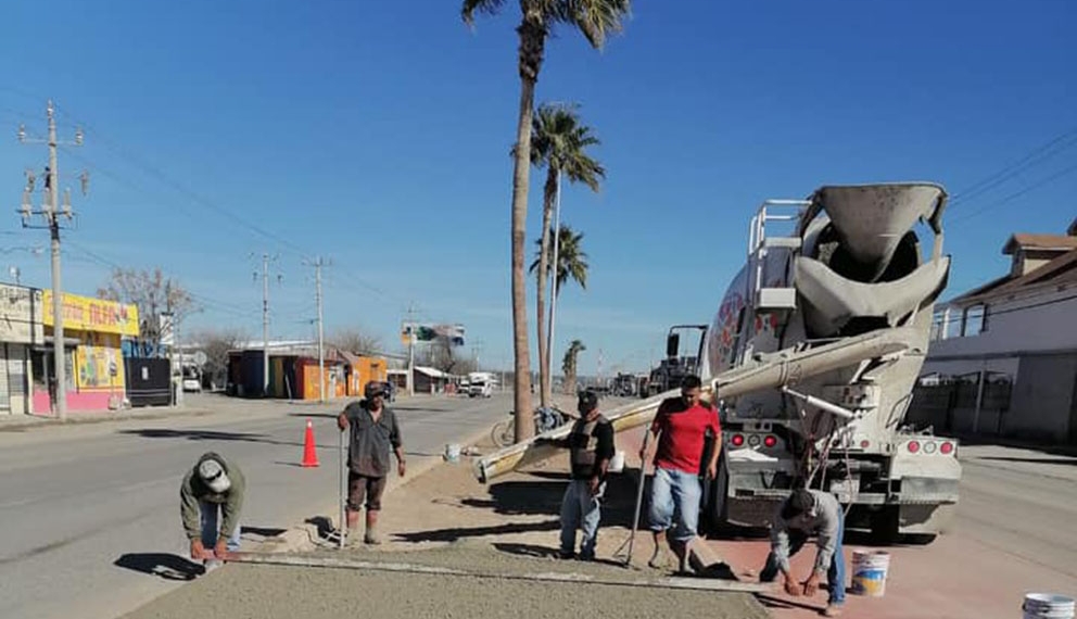 Continúan los trabajos de Obras Públicas en el municipio