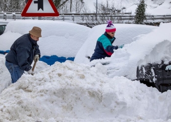 Tormenta Filomena cubre España de nieve