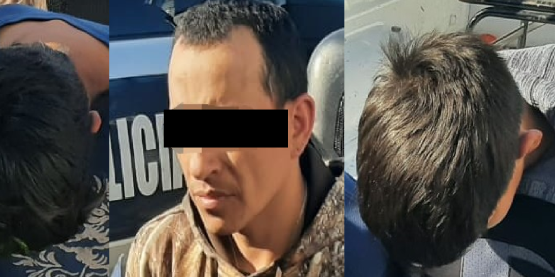 Detienen a hombre y dos menores con objetos robados