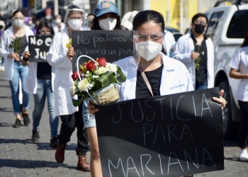 CNDH pide a Chiapas esclarecer feminicidio de Mariana Sánchez