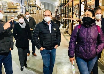 Supervisan sistema de distribución de insumos médicos