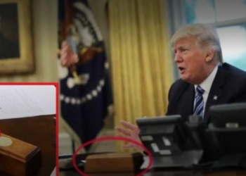 Biden quita botón rojo para pedir Coca-Cola; Trump lo puso