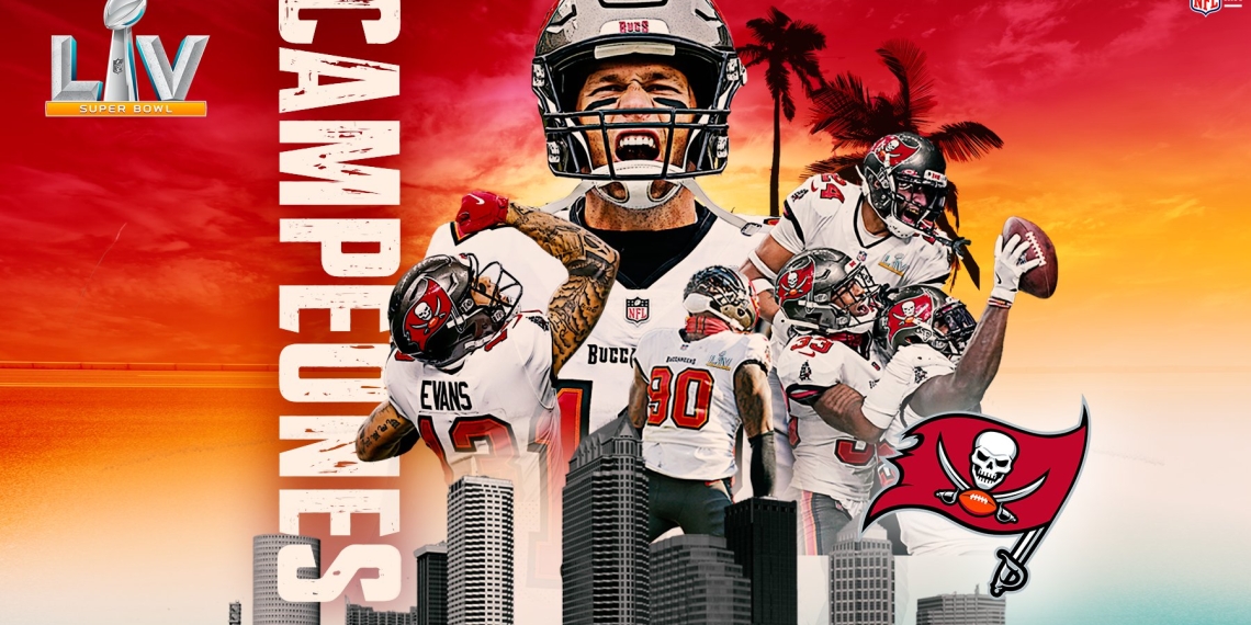 Buccaneers campeones; Tom Brady gana su séptimo anillo