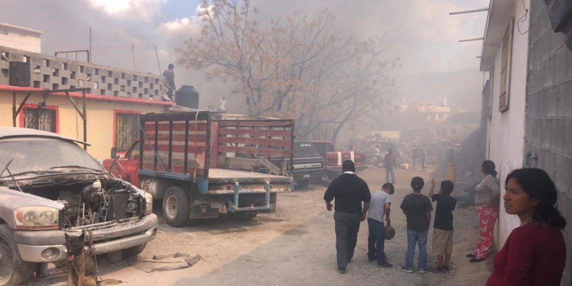 Incendio en El Salvador