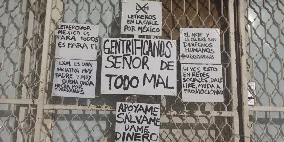 ‘Gentrificanos Señor’