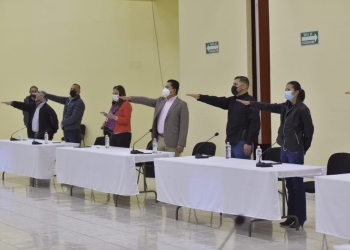 Consejo Municipal de Seguridad Publica rindió protesta