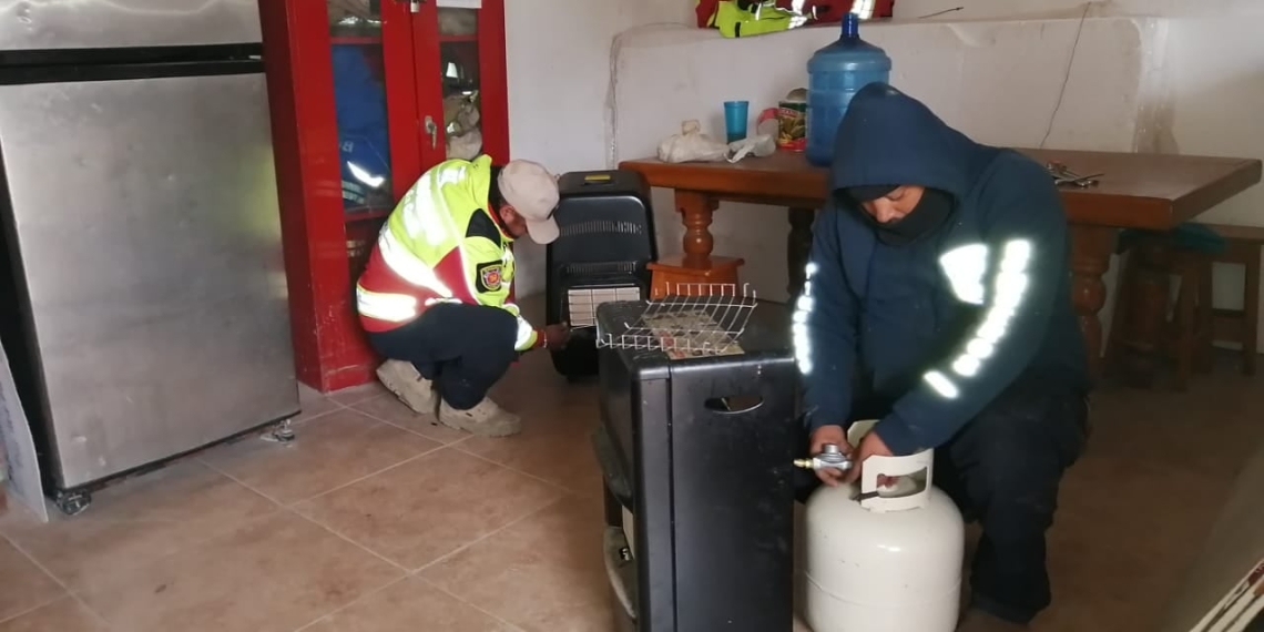 Protección Civil y Bomberos continúan con revisión de calentadores