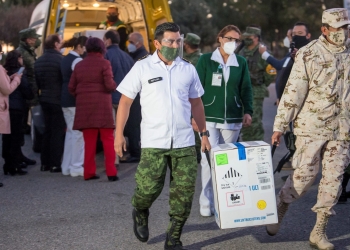 Este domingo llegarán a Coahuila 20 mil dosis de  vacunas contra COVID-19