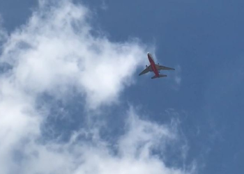 Arriba a Coahuila avión lanzador de agua para combatir incendio en Arteaga