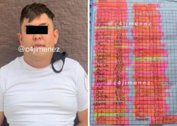 ¡Extorsionaba hasta al de las papas! Cae con lista de cobros