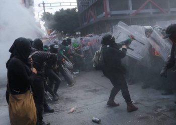 Gasta el gobierno federal más de 250 mdp en gases lacrimógenos y equipo antidisturbios
