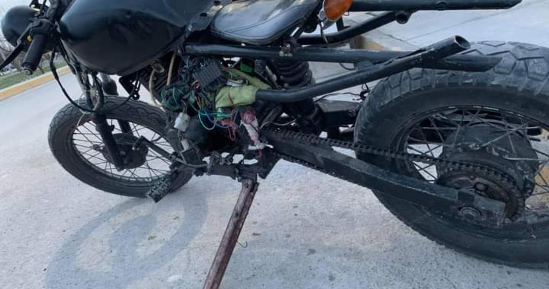 Moto robada es localizada por su dueño