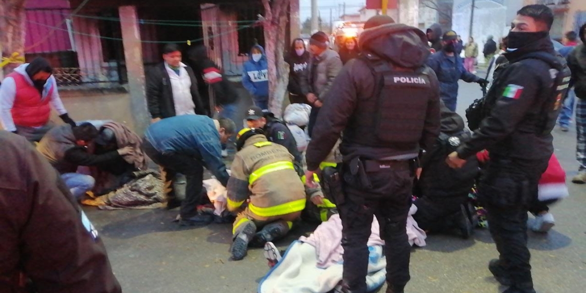 Muere hombre intoxicado en explosión