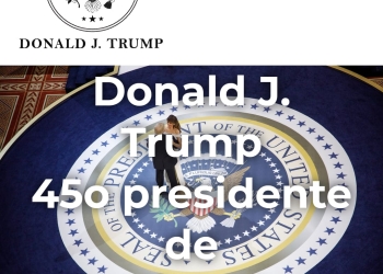 Donald Trump lanza su sitio web ‘45office.com’