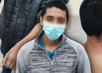 Sujetos armados golpean a joven sobre la carretera 57