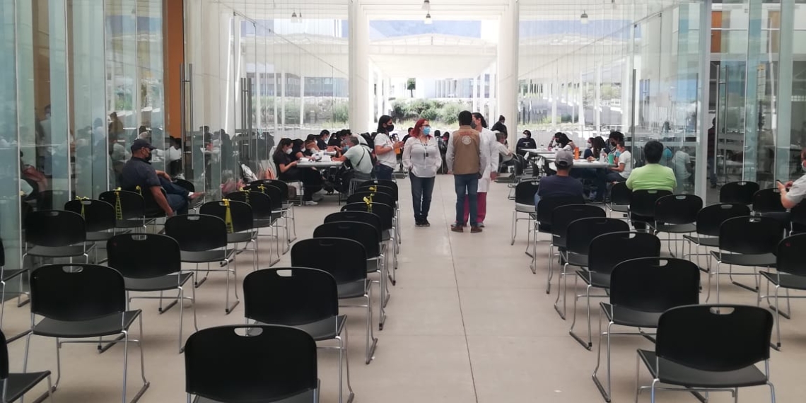 Baja afluencia en la vacunación