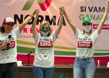 Senadoras de la República respaldan candidatura de Norma Treviño