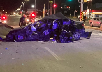 Revisan cámaras para determinar como ocurrió accidente vial