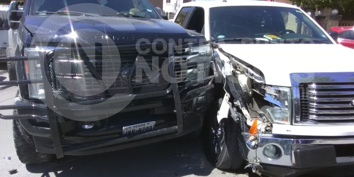 No respeta rotulo de alto y ocasiona accidente vial