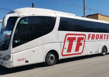 Detectan cocaína en autobús de pasajeros