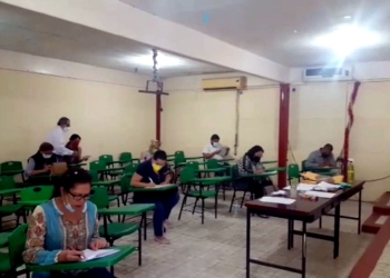 Aplican examen a los aspirantes para participar en proceso electoral 2021