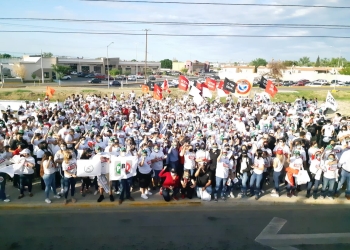 Toda la fuerza del PRI en mega crucero