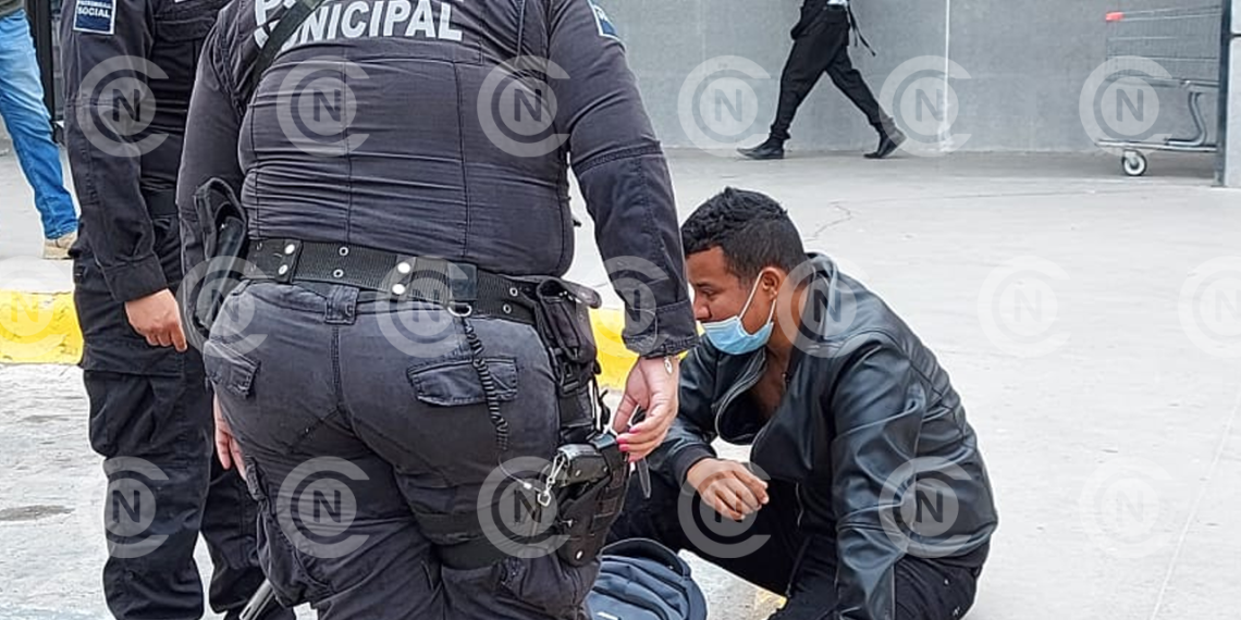 Golpean y asaltan a migrante centroamericano