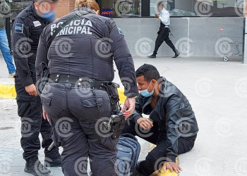 Golpean y asaltan a migrante centroamericano