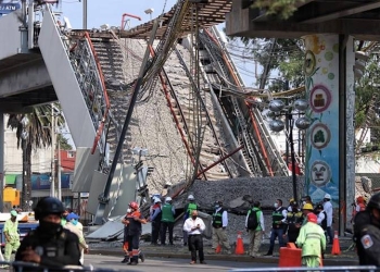 Habilitan Metrobús en tramo afectado por colapso de L12