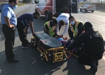 Atropellada en V. Carranza