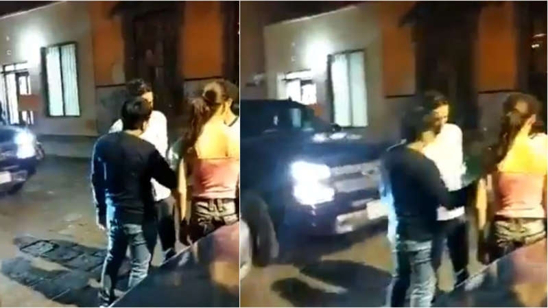 [Video] Camioneta atropella intencionalmente a jóvenes en San Luis Potosí