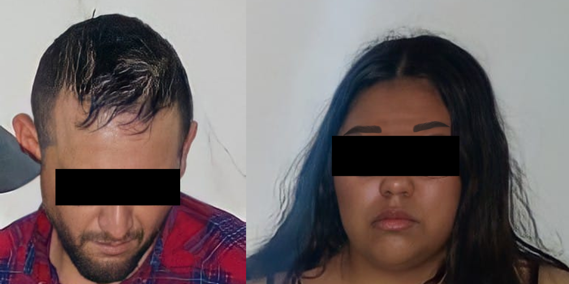 Detienen a pareja con cristal